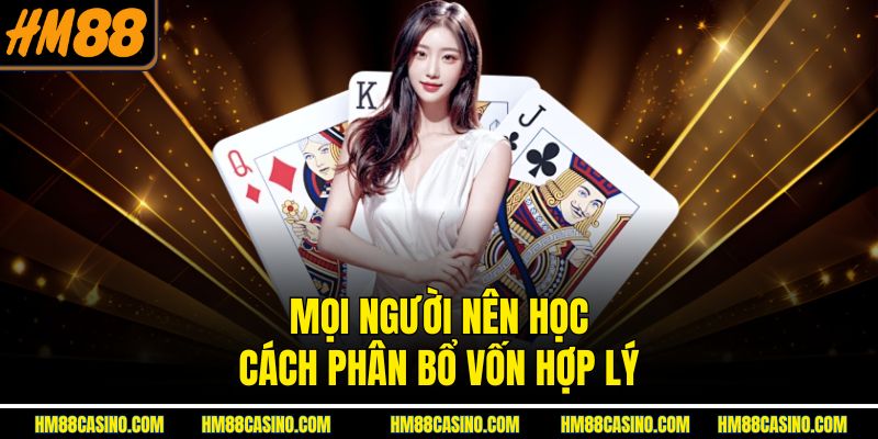 Mọi người nên học cách phân bổ vốn hợp lý